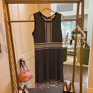 Dark Navy Polka Dot-Brand New